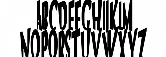 VTC Optika Bold Schriftart Groß