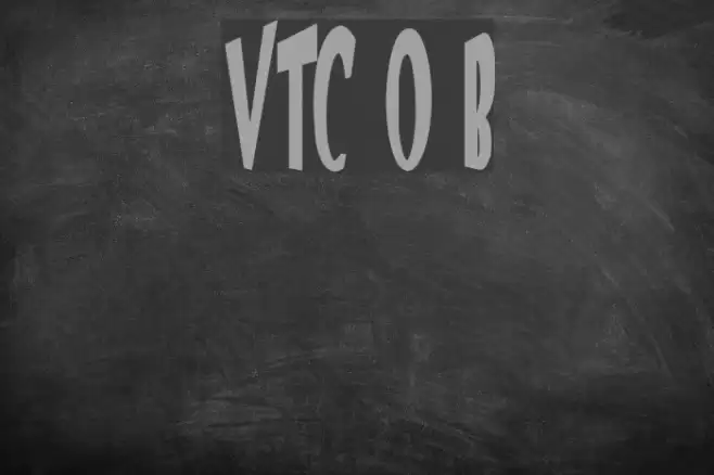 VTC Optika Bold Font examples