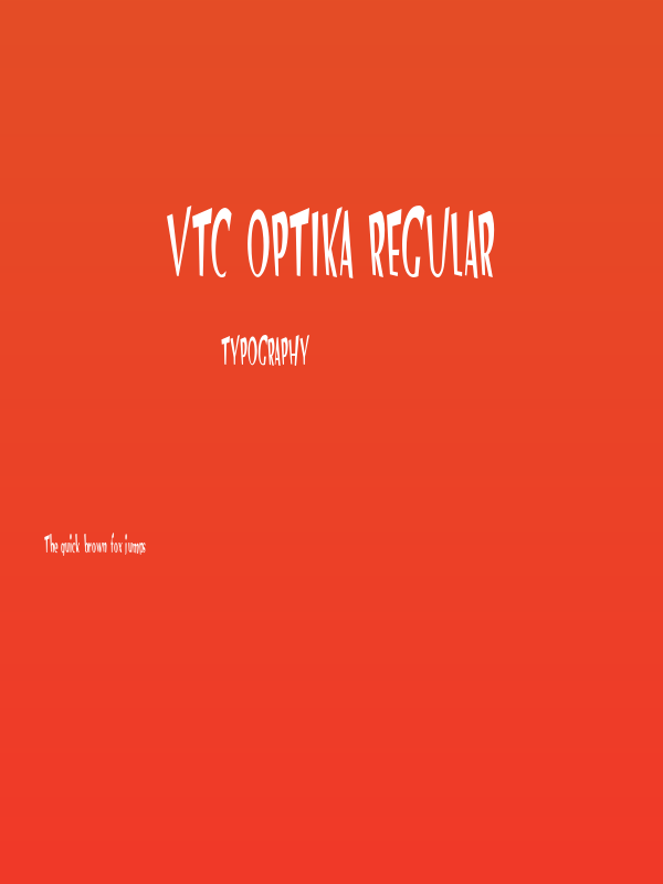 VTC Optika Regular Poster