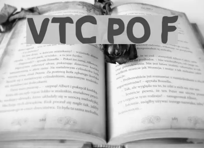 VTC PizzOff Fatty Font examples