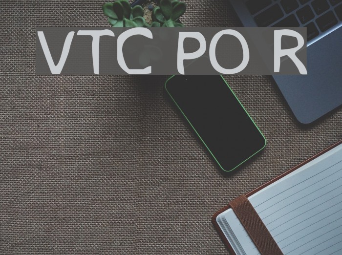 VTC PizzOff Regular لخطوط تنزيل examples