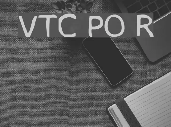 VTC PizzOff Regular Шрифта examples