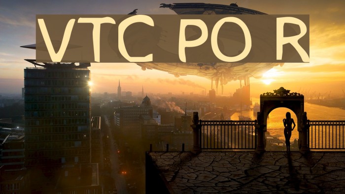 VTC PizzOff Regular لخطوط تنزيل examples