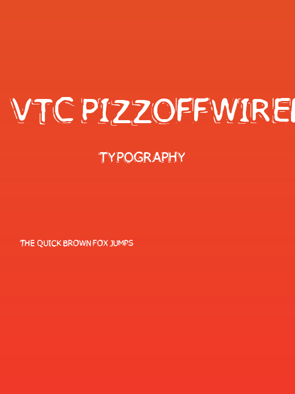 VTC PizzOffWired Regular Poster