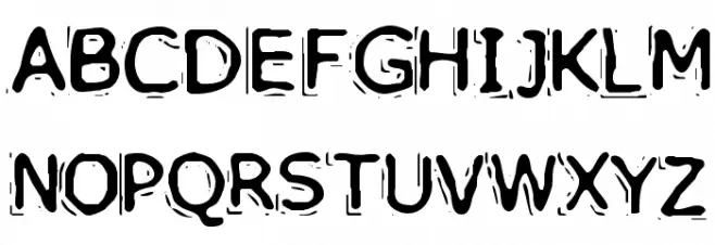 VTC PizzOffWired Regular Schriftart Kleinbuchstaben