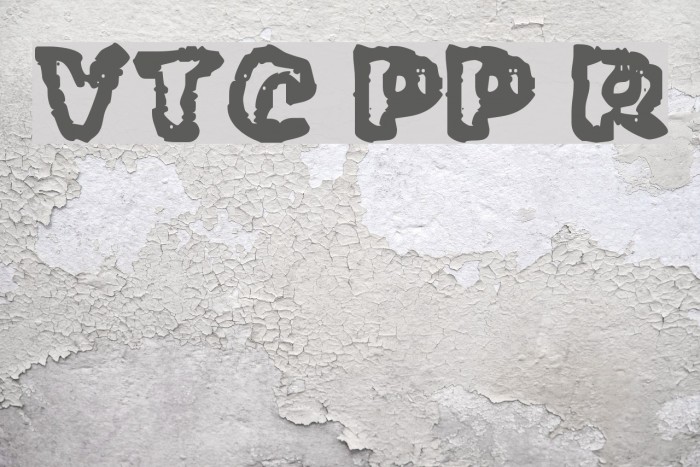 VTC PunkettePumps Regular Font examples