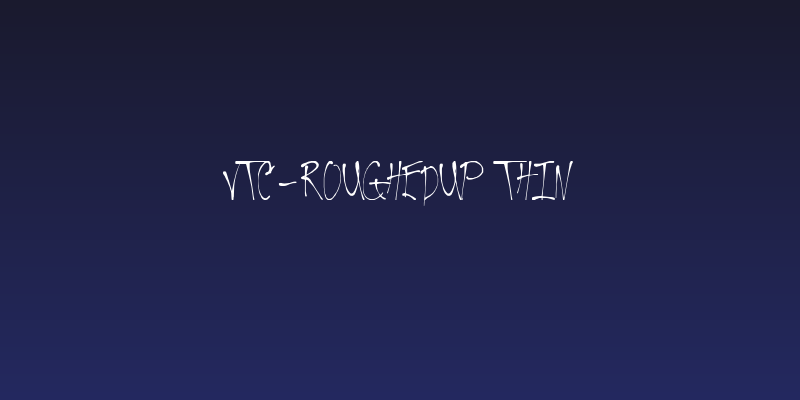 VTC-RoughedUp Thin Social Header