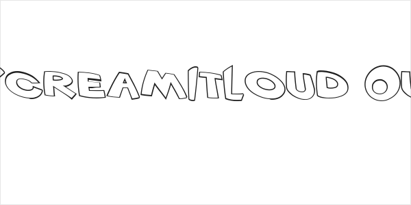VTC ScreamItLoud Outline Logo