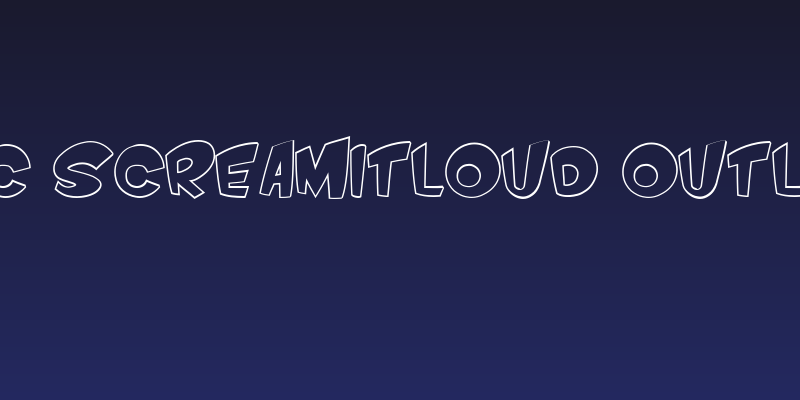 VTC ScreamItLoud Outline Social Header