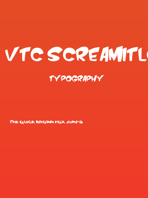 VTC ScreamItLoud Regular Poster