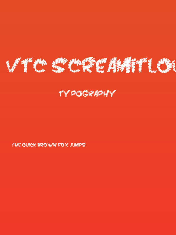 VTC ScreamItLoudSliced Regular Poster