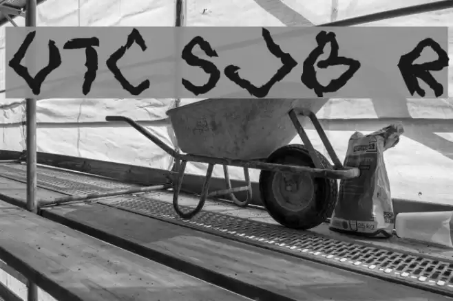 VTC SeeJoBreak Regular Font examples