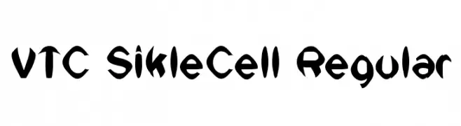VTC SikleCell Regular  नि: शुल्क फ़ॉन्ट्स डाउनलोड