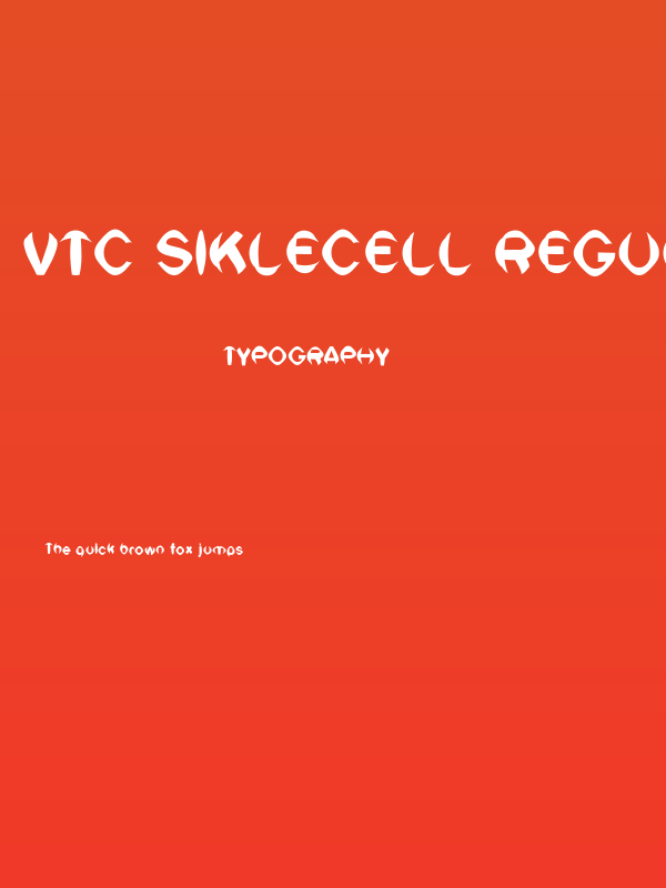 VTC SikleCell Regular Poster