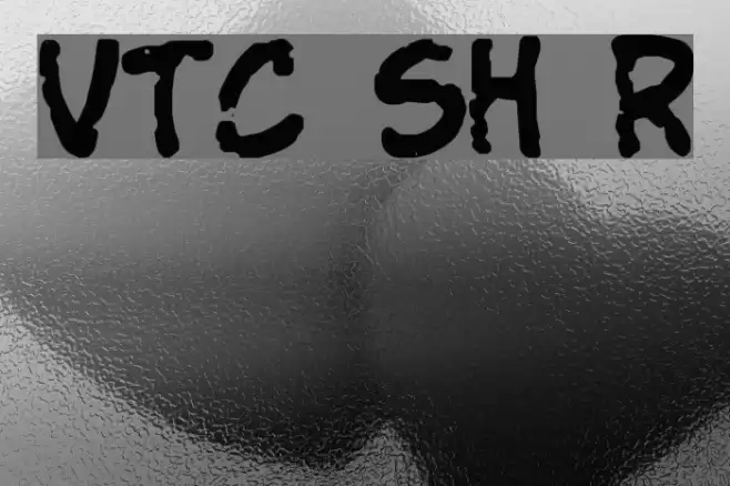 VTC StressedHand Regular フォント examples