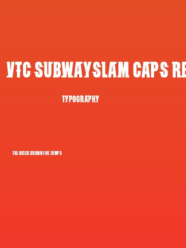 VTC SubwaySlam Caps Regular Poster