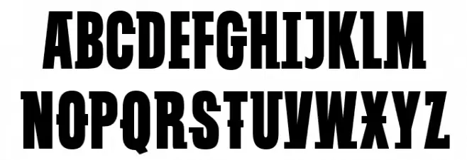 VTC SubwaySlamSC Regular Caratteri MINUSCOLO