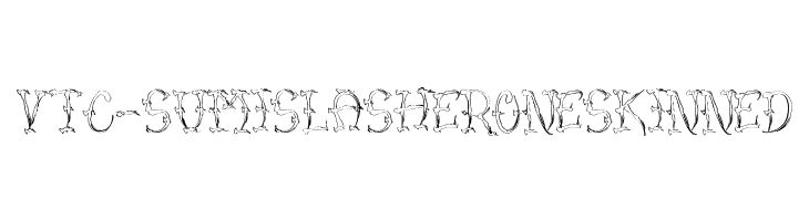 VTC-SumiSlasherOneSkinned Font