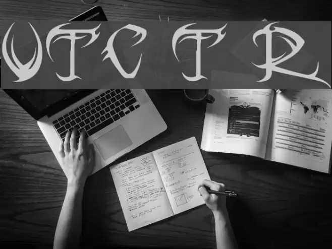 VTC Tribal Regular フォント examples