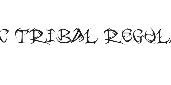 VTC Tribal Regular Logo