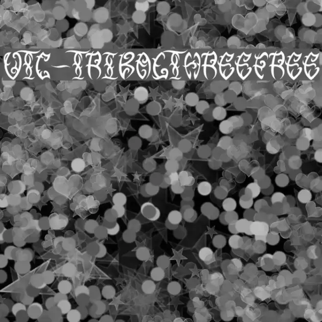 VTC-TribalThreeFree Font examples