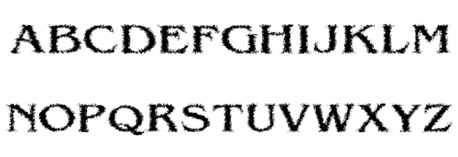 VTC VictorianLint SC フォント 大文字