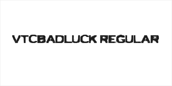 VTCBadLuck Regular Logo