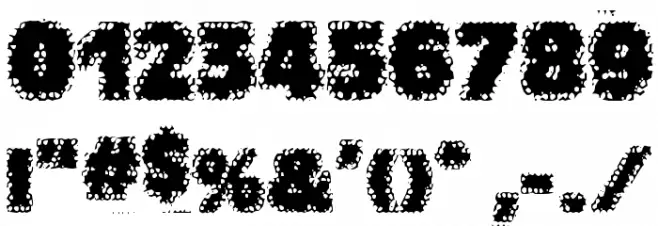 VTCBadWhipit Regular Fonte OUTROS PERSONAGENS