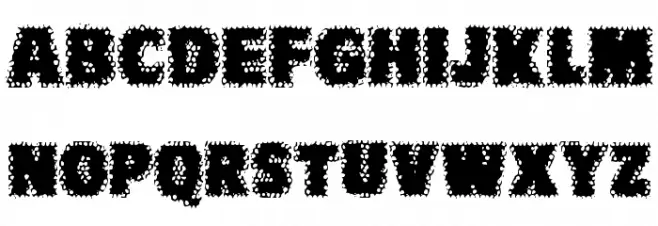 VTCBadWhipit Regular Fonte MINÚSCULAS