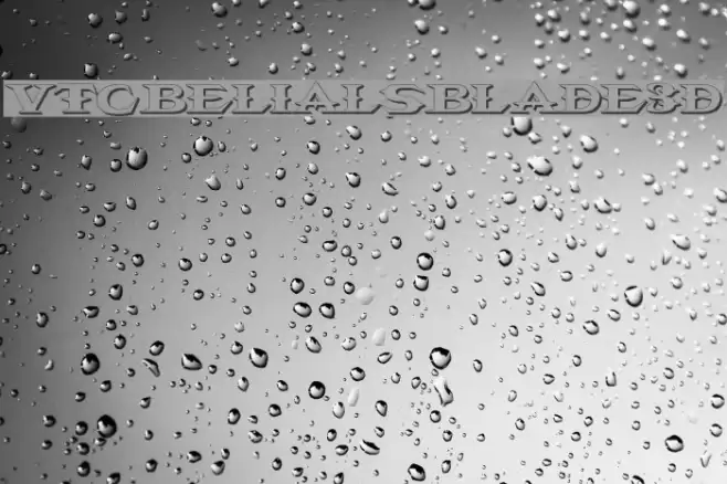 VTCBelialsBlade3d Font examples