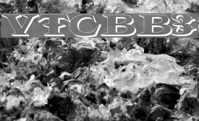 VTCBelialsBlade3d Font examples