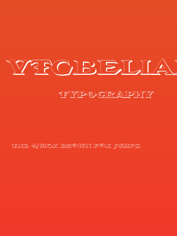 VTCBelialsBlade3d Poster