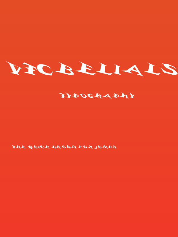 VTCBelialsBladeTricked Poster