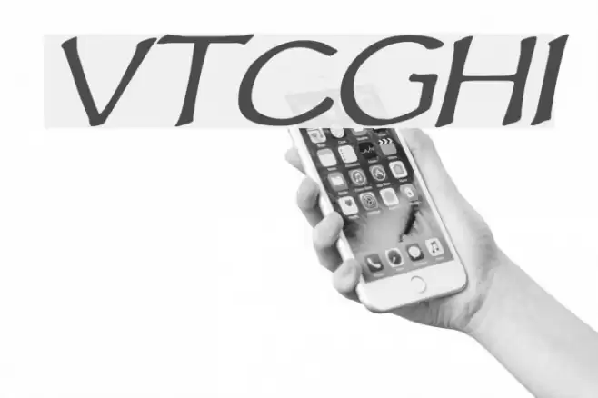 VTCGoblinHandItalic Font examples