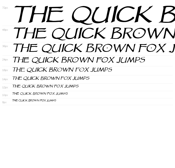 VTCGoblinHandItalic Waterfall