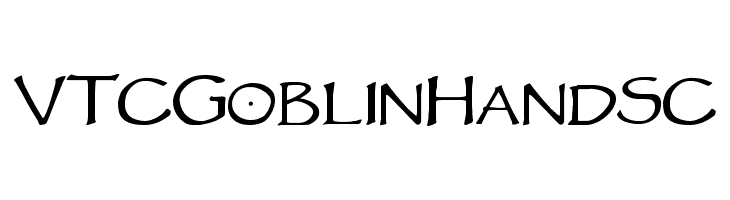 VTCGoblinHandSC  Fuentes Gratis Descargar