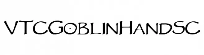 VTCGoblinHandSC  Fuentes Gratis Descargar
