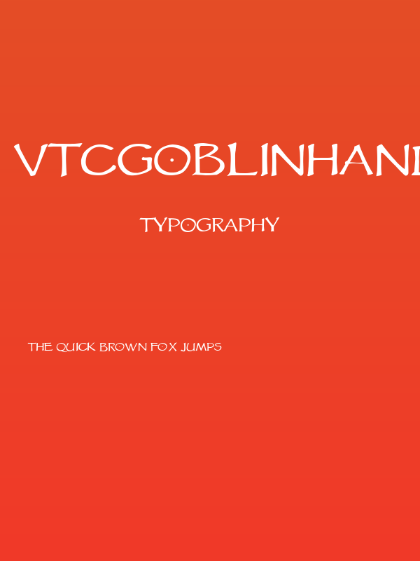 VTCGoblinHand Poster
