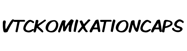 VTCKomixationCaps  नि: शुल्क फ़ॉन्ट्स डाउनलोड