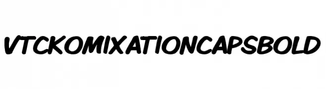 VTCKomixationCapsBold  Fuentes Gratis Descargar