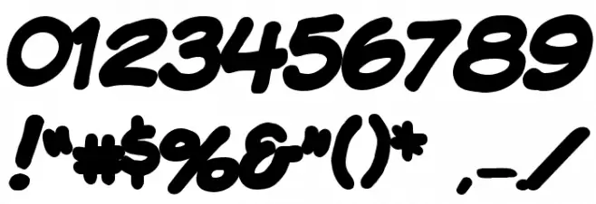 VTCKomixationCapsBold Font OTHER CHARS