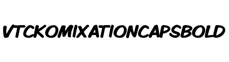 VTCKomixationCapsBold  免费字体下载