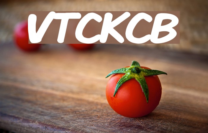 VTCKomixationCapsBold Font examples