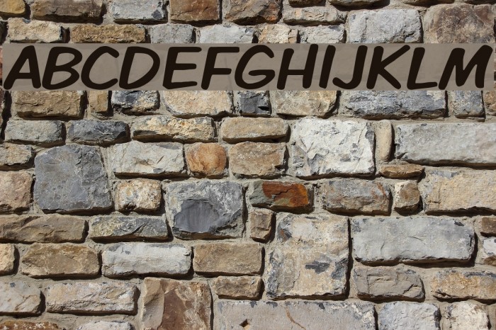 VTCKomixationCaps Font examples