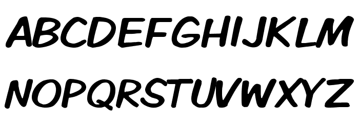 VTCKomixationCaps Font Litere mici
