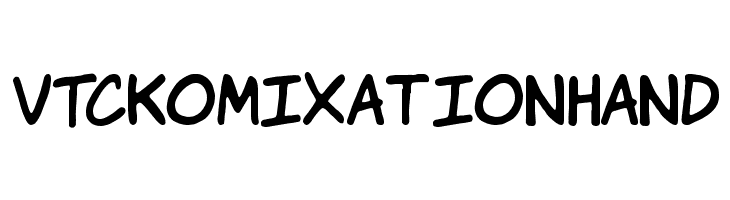 VTCKomixationHand Font