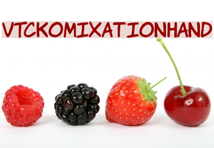 VTCKomixationHand Font examples