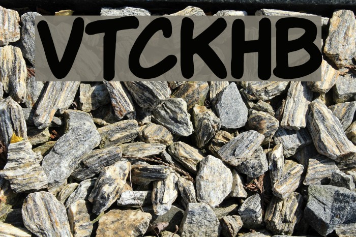 VTCKomixationHandBold Font examples