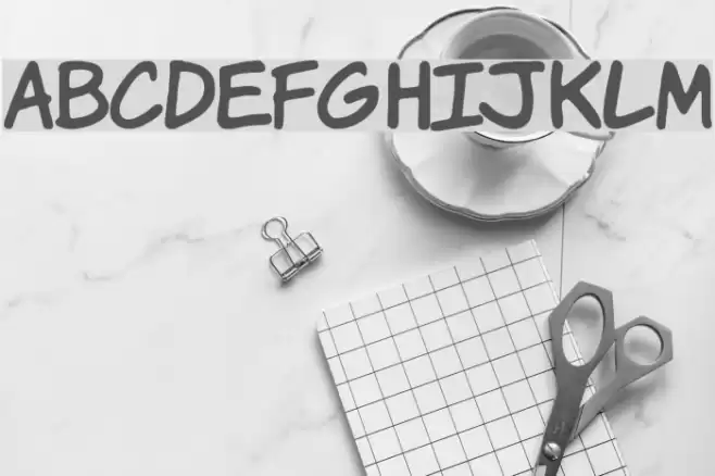 VTCKomixationHand Schriftart examples