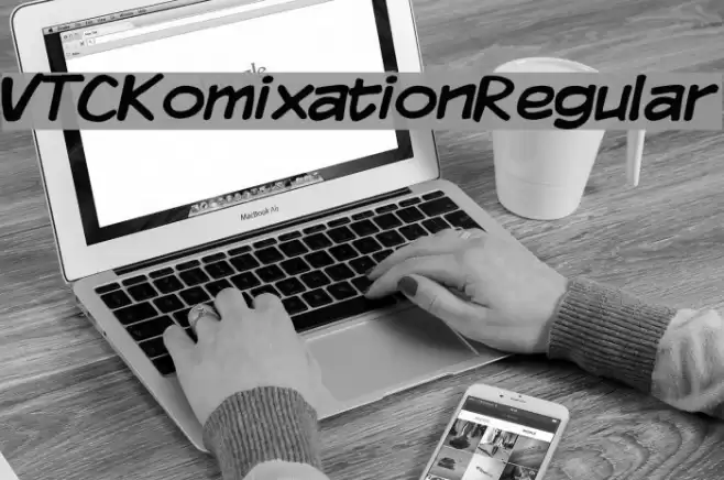 VTCKomixationRegular Font examples